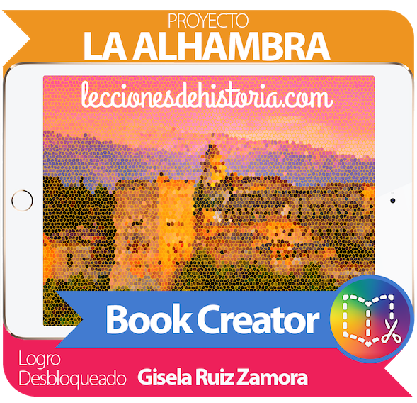 Guías turísticas de la Alhambra con Book Creator